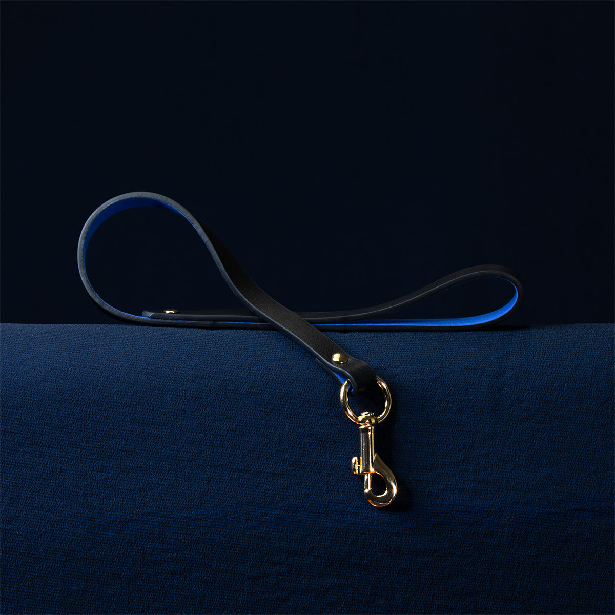 Italian leather leash